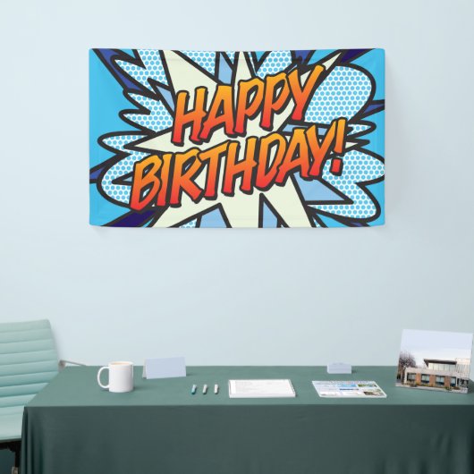 BANDEROLES BONJOUR D'ANNIVERSAIRE B.D. (Salon professionnel)