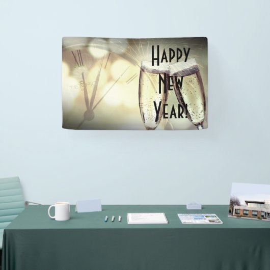 Banderoles Bonne année (Salon professionnel)