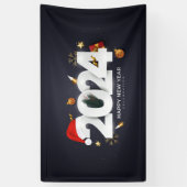 Banderoles Bonne année 2024 (Vertical)