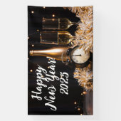 Banderoles Bonne année 2025 (Verticale)