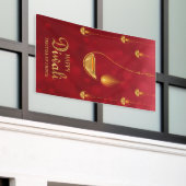 Banderoles Bonne fête des lumières de Diwali (Bâtiment extérieur)