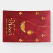 Banderoles Bonne fête des lumières de Diwali (Horizontal)
