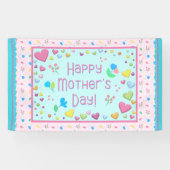 Banderoles Bonne fête des mères (Horizontal)