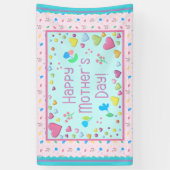 Banderoles Bonne fête des mères (Vertical)