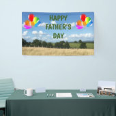 Banderoles Bonne fête des pères (Salon professionnel)