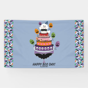 Banderoles Bonne fête du Fantôme de la Boo Day