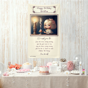 Banderoles Bonne fille anniversaire 01