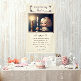 Banderoles Bonne fille anniversaire 01