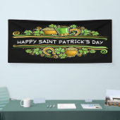Banderoles Bonne Saint Patrick's Day (Salon professionnel)