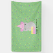 Banderoles Bonne Souris de fête d'anniversaire (Vertical)