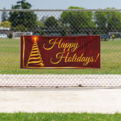 Banderoles Bonnes fêtes (En situation)