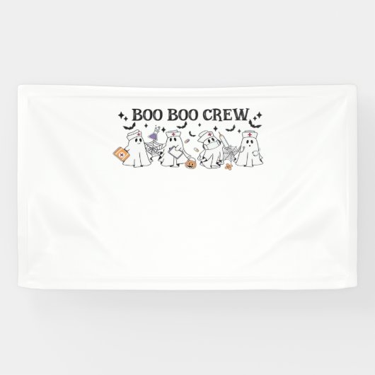 Banderoles Boo Boo Crew Halloween Classic T-Shirt (Horizontal)