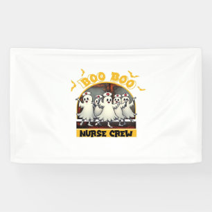 Banderoles BOO CREW CLASSIC NURSE HALLOWEEN T-SHIRT Overs