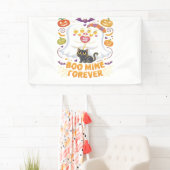Banderoles Boo Mine Forever Mignonne Fantômes Noir Chat Aimer (En situation)