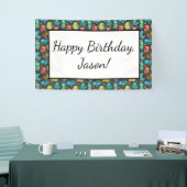 Banderoles Boo Octopus Cute Multicolor Enfants Vêtements & Dé (Salon professionnel)