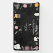 Banderoles Boo ! Parti anniversaire de enfant Spooktacular (Verticale)