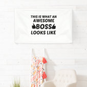 BANDEROLES BOSS AWESOME (En situation)