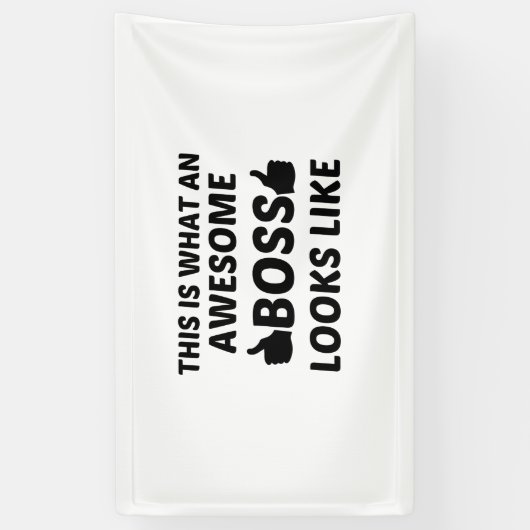 BANDEROLES BOSS AWESOME (Vertical)
