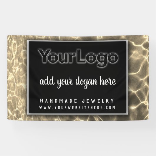 Banderoles Boss Modern Professional Entreprise Logo d'entrepr (Horizontal)