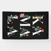 Banderoles Botanical Kamala Harris Voter Floral 2024 (Horizontal)