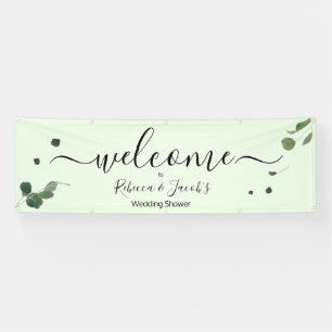 Banderoles Botanique Verdure Eucalyptus Wedding shower