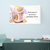 Banderoles Bottes et Casquettes de Cowboy (Salon professionnel)