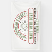 Banderoles boulangerie à pain d'épice (Vertical)