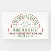 Banderoles boulangerie à pain d'épice (Horizontal)