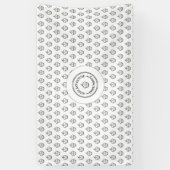 Banderoles Boulangerie douce maison logo d'entreprise sur mes (Vertical)