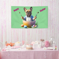 Bouledogue français Pâques Œuf French Bulldog