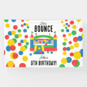 Banderoles Bounce House Jumping Castle Anniversaire de enfant (Horizontal)
