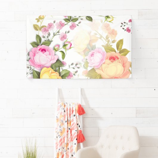 Banderoles Bouquets de Roses 4 (En situation)