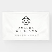 Banderoles Boutique de luxe du logo moderne (Horizontal)