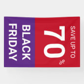 Banderoles Boutique Rouge moderne Promo Vente Annonces d'affa (Horizontal)