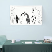 Banderoles Boutons de chat (Salon professionnel)