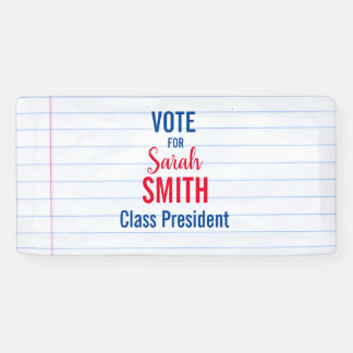 Banderoles Boutons de vote pour l'élection du conseil des élè