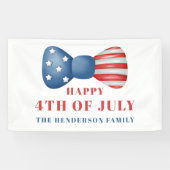 Banderoles Bow Patriotique Rouge, Blanc Et Bleu 4 juillet (Horizontal)