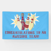 Banderoles Bowling de style vintage (Horizontal)