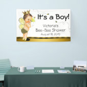 Banderoles Boys Bee Baby shower (Salon professionnel)