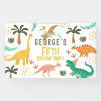 Boys Cute Dinosaur T-Rex Anniversaire de enfant Bi