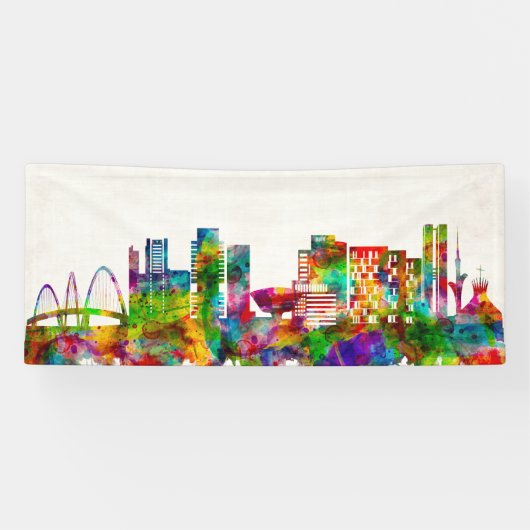 Banderoles Brazil Skyline (Horizontal)