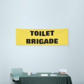 BANDEROLES BRIGADE TOILET (Salon professionnel)