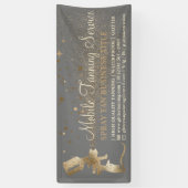 Banderoles Bronzage par pulvérisation Gray Gold Bronze (Vertical)