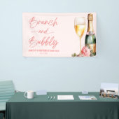 Banderoles Brunch et Bubbly Mimosa Champagne Brunch d'anniver (Salon professionnel)