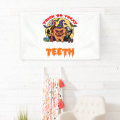 Banderoles Brush Your Teeth Funny Dental Hygiène Pun (En situation)