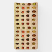 Banderoles Bug d'insectes coccinelle de coccinelle (Verticale)