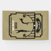 Banderoles Bungee Jumping Mariage cadeau (Horizontal)