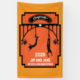Banderoles Bungee Jumping Mariage cadeau