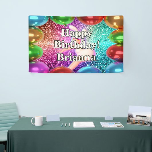 Banderoles Bunny Pom-pom girl personnalisées caractère annive (Salon professionnel)