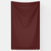 Banderoles Burgundy Deep Red Personnalisé (Vertical)